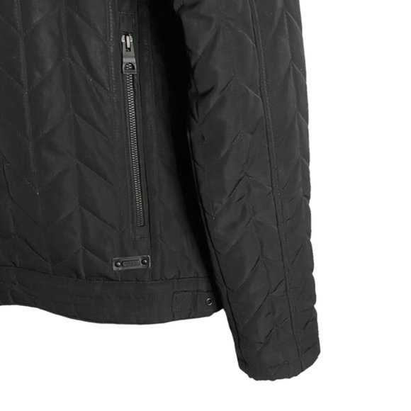 Guess Women's Black Quilted Puffer Jacket - Picture 5 of 12